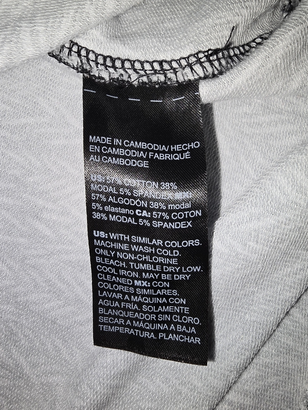 Chico's Zenergy Black Puffed Sleeves Abstract Lines Knit Dress Size 1 ( Medium) - Picture 5 of 8